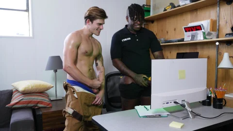 Fetish Force: Barebacking in the Van for Two