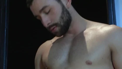 RagingStallion: Lucas' Uncut Fat Cock Takes Center Stage