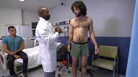 DoctorTapes: Black BBC Gay Doctor Joins Kinky Threesome