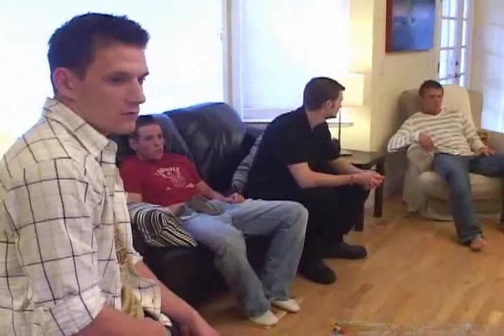 Next Door Buddies: Surrounded by Hungry Cocks