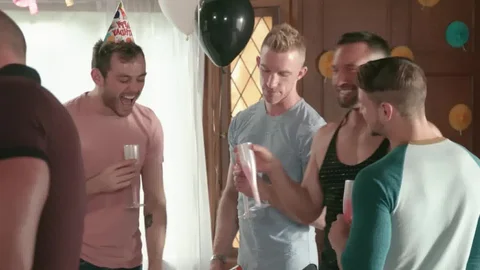 IconMale: Colby and Jackson Get Dirty at the Birthday Party