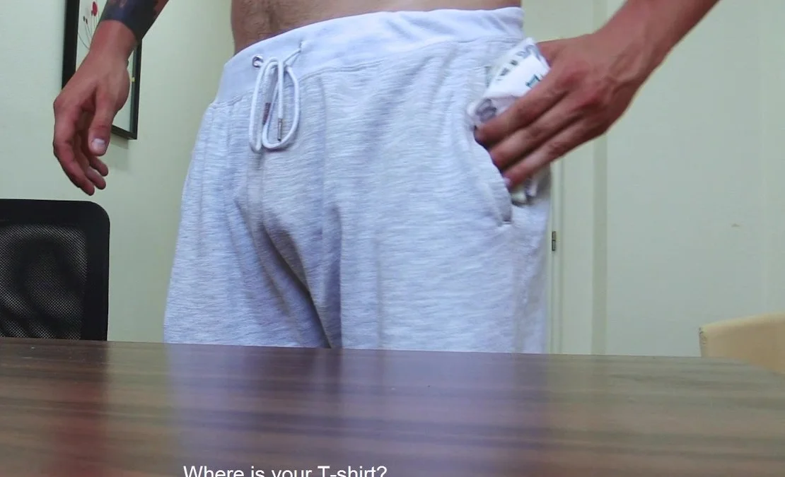 DirtyScout - Pretty amateur gay twink in kinky work fantasies