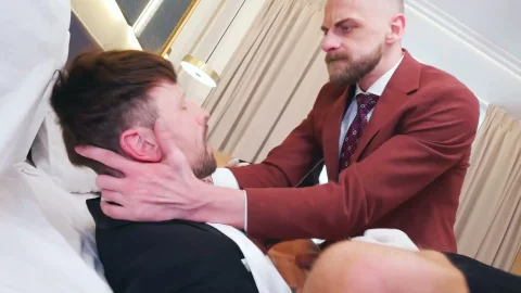 menatplay: Spunked Suits and Shoe Polishing