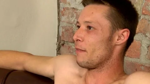BlakeMason: Jack Duke masturbating solo in the bedroom