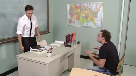 Big Dicks at School: Face-Fucking Fun at Its Finest!