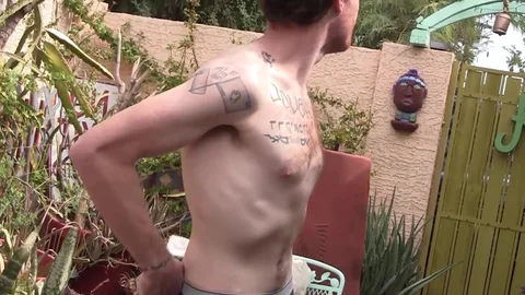 PitsAndPubes: Joshua Reveals His Furry Cheeks and Sweet Taint