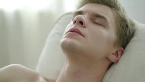 GoGayGuy - Blonde Slim Twink Using Dildo and Masturbates