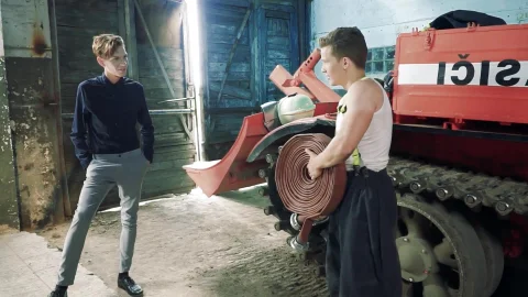 staxus: Joel's Uniform Fetish: Colin Fucks Hard