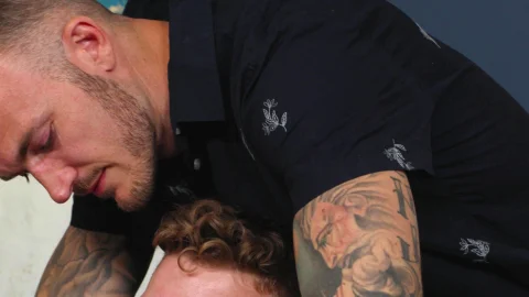 Next Door Taboo: Older Gents Get Young Stepson Massage