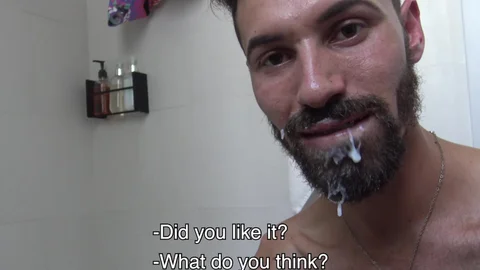 LatinLeche: Gay-For-Pay Stud Sucks Cock In Public