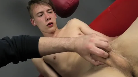 EastBoys: Axel Green Gets Serviced by Mr. Hand Jobs in Dirty Gay Encounter