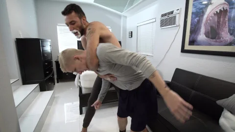Brother Crush: Mouthful of Stiff Cock Reprisal