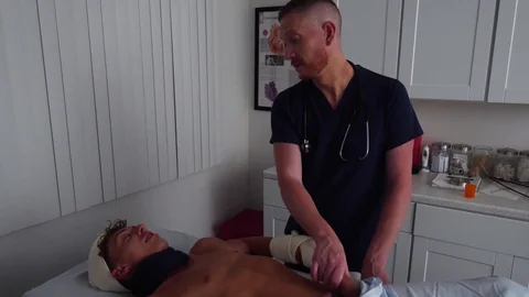 Brody's Bandage Change Surprise