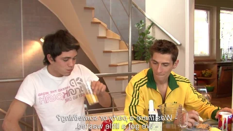 Tongue-tied Twinks Taste Temptation