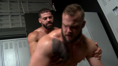 PrideStudios: Bearded Gay Pornstar Ricky Larkin Rough Sex