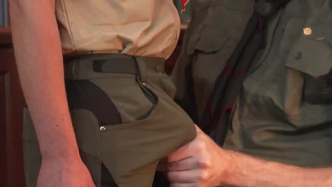 scoutboys: Fetish Play with Daddy's Dick